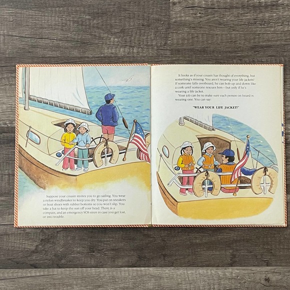 STAY SAFE, PLAY SAFE: A BOOK ABOUT SAFETY RULES by BARBARA SEULING | GOLDEN - Picture 8 of 11